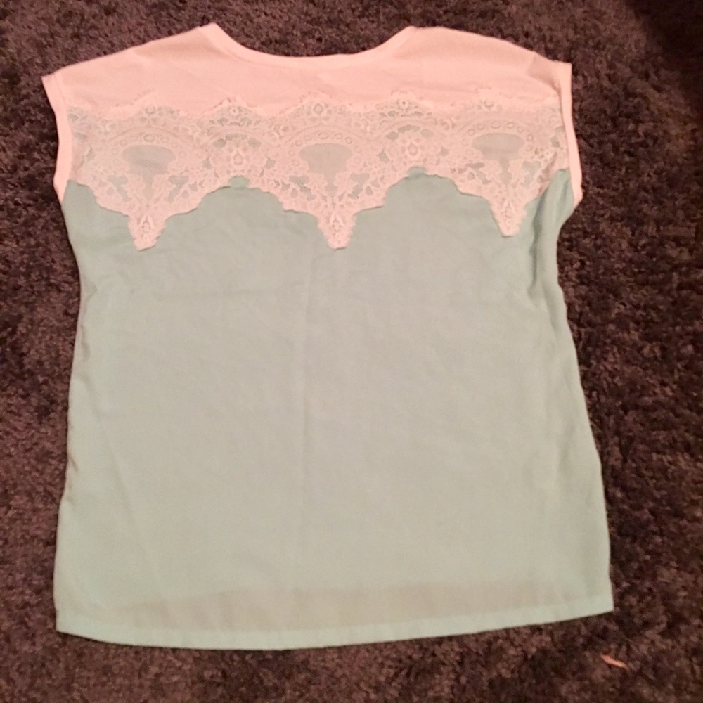 Lauren Conrad Professional Lace Blouse